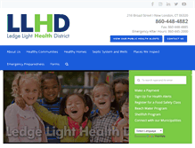 Tablet Screenshot of llhd.org